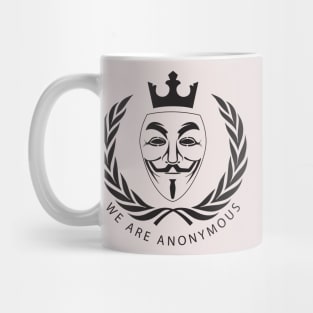 we are anonymous Mug